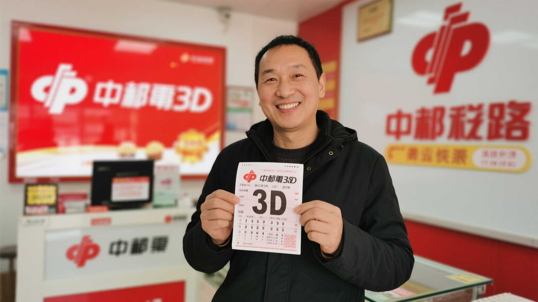彩民凭借与彩友钻研选号技巧，喜获福彩3D奖金26000元